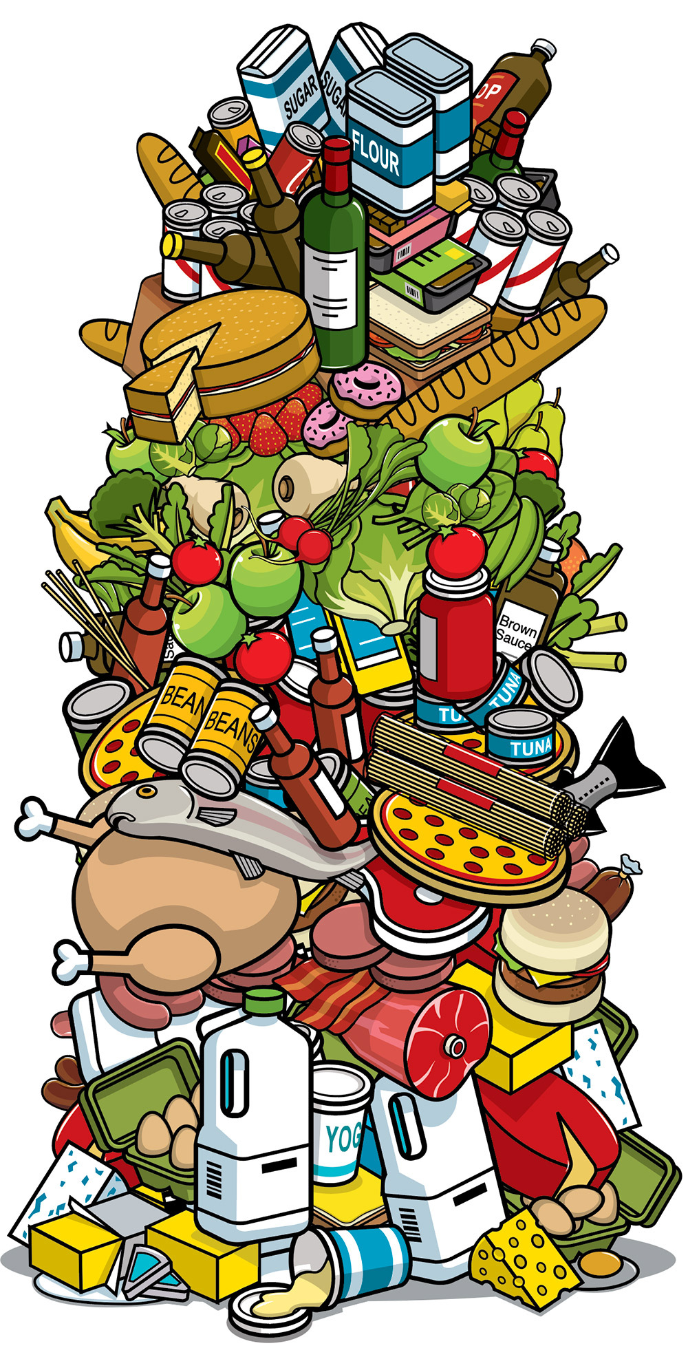 food-pile